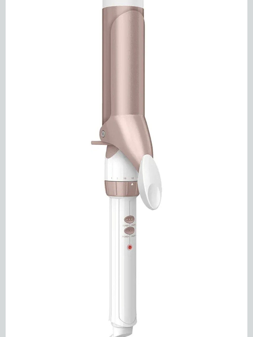 Rose Gold and White Curling Iron - Unbranded